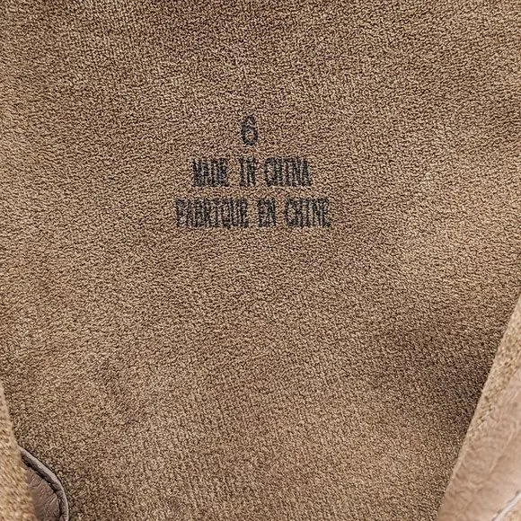 Jeffrey Campbell Women Jolena Natural Suede Western Pointy Boots size 6 - Picture 6 of 12